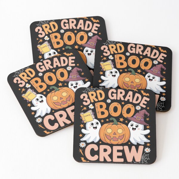 Item preview, 3rd Grade Boo Crew Groovy Teacher Student Halloween designed and sold by NailMolisa.