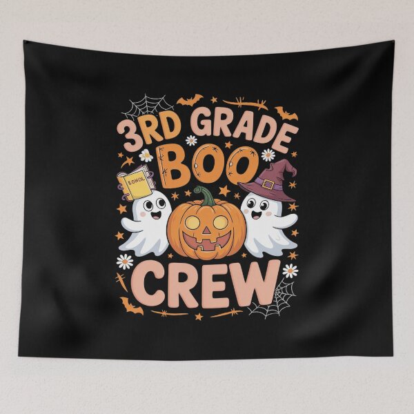 Item preview, 3rd Grade Boo Crew Groovy Teacher Student Halloween designed and sold by NailMolisa.