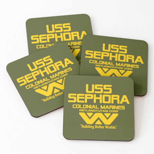 Item preview, USS Sephora Colonial Marines designed and sold by SideQuest - Scribbled Chaos!.