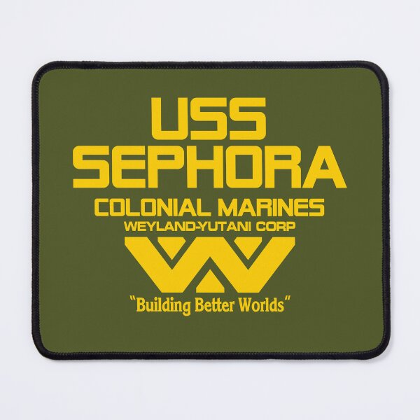 Item preview, USS Sephora Colonial Marines designed and sold by SideQuest - Scribbled Chaos!.