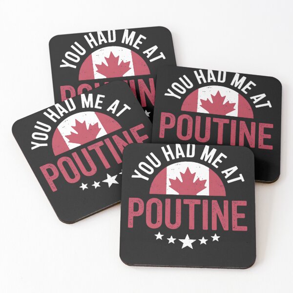 Item preview, You Had Me At Poutine Canadian Fries Canada Flag Home Pride designed and sold by LegendsArt75.