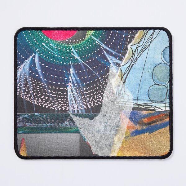Item preview, Art Print & More: Luminous Collage Inspired by the Northern Lights – Poetic Miniature Series – 315 Resun | Annette Kunow designed and sold by KunowArtShop.