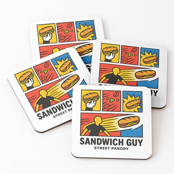 Item preview, Sandwich Guy  Pop-Art Panel Parody designed and sold by auna-quade.