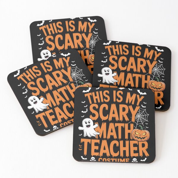 Item preview, Scary Math Teacher Halloween Costume Math Teacher designed and sold by NailMolisa.