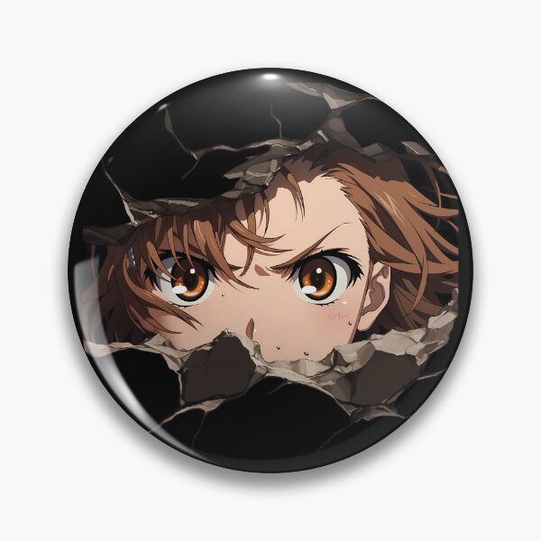 Item preview, Misaka Mikoto A Certain Scientific Railgun Anime Intense Peeking Lightning Focus designed and sold by TorbenKuhano.