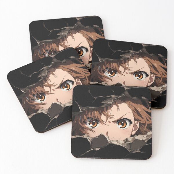 Item preview, Misaka Mikoto A Certain Scientific Railgun Anime Intense Peeking Lightning Focus designed and sold by TorbenKuhano.