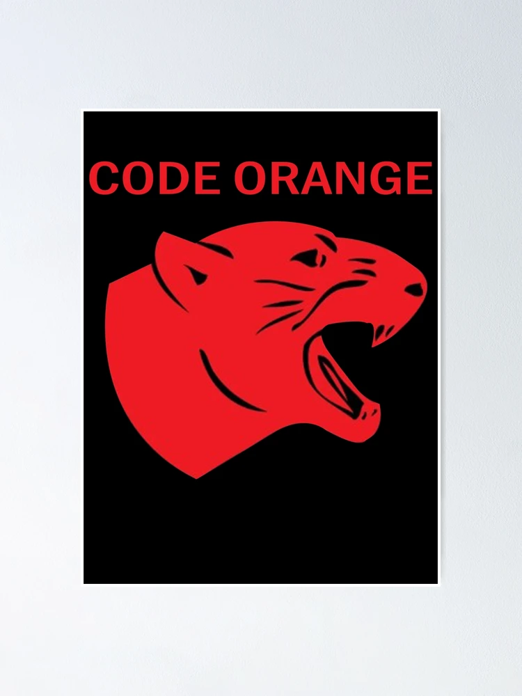Thumbnail 1 of 3, Poster, Code Orange designed and sold by sauruscreated.