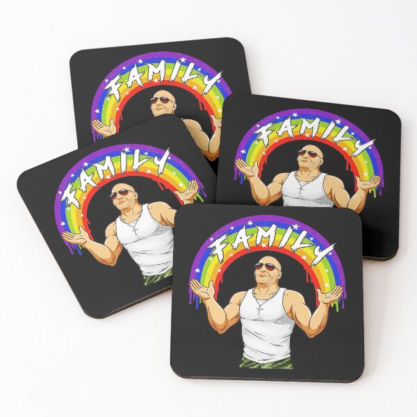 Item preview, Bald Actor Under Rainbow Family designed and sold by AstridHubert.