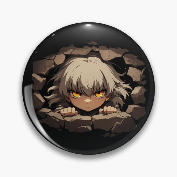 Item preview, Accelerator A Certain Scientific Railgun Anime Dark Peeking Stone Circle designed and sold by TorbenKuhano.
