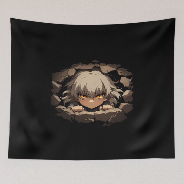 Item preview, Accelerator A Certain Scientific Railgun Anime Dark Peeking Stone Circle designed and sold by TorbenKuhano.