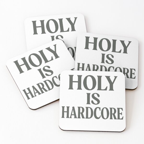 Item preview, Holy Is Hardcore – Gritty Christian Faith Streetwear designed and sold by astersgraphics.