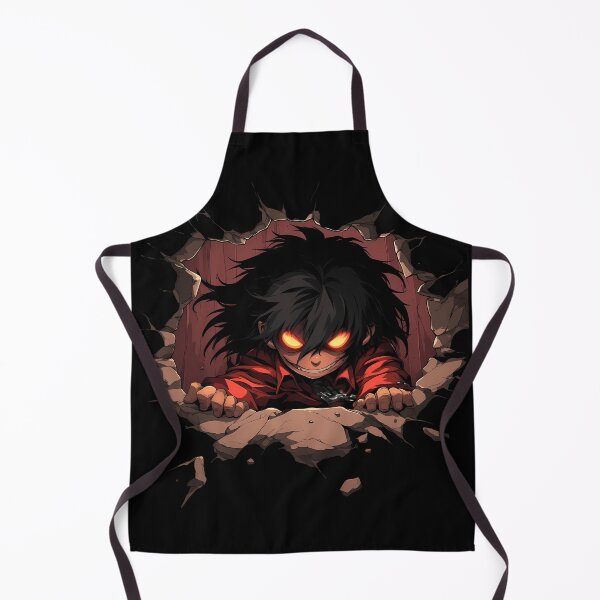 Item preview, Alucard Hellsing Anime Sinister Peeking Through Red Wall designed and sold by TorbenKuhano.