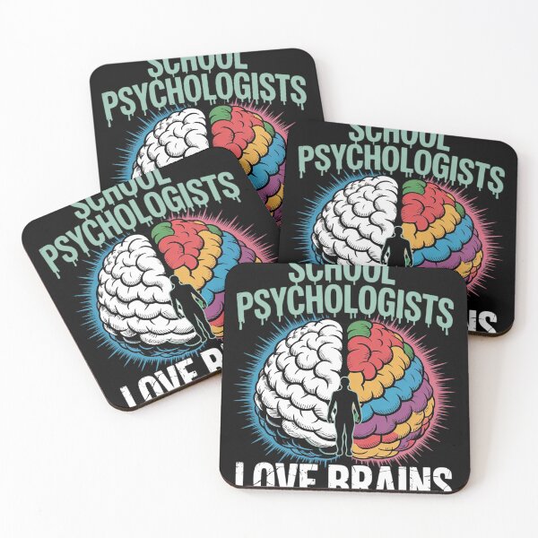 Item preview, School Psychologists Love Brains Halloween Teacher Counselor designed and sold by NailMolisa.