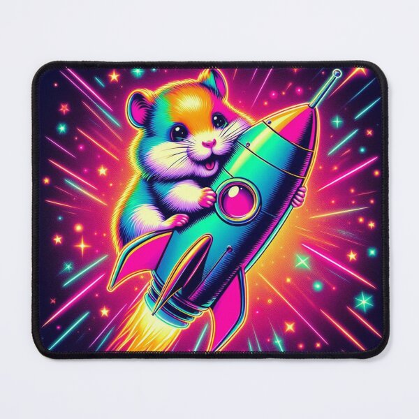 Item preview, Cute hamster going to space designed and sold by Dogandesighn.
