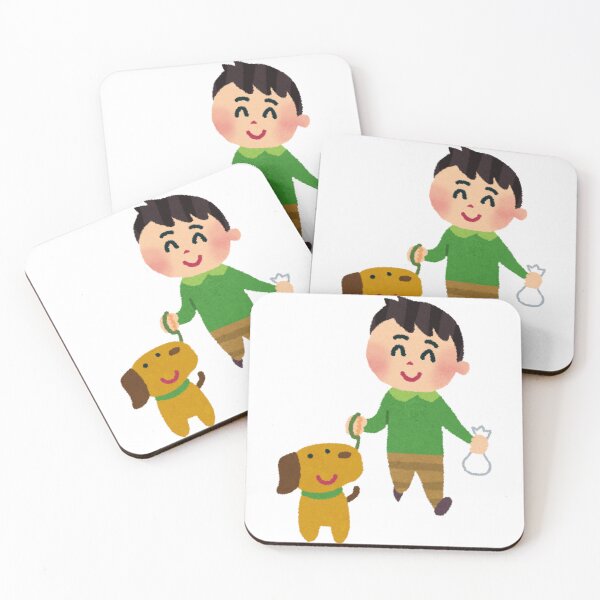 Item preview, Cute Kid Walking Dog - Responsible Pet Owner designed and sold by EverBranz-stor.