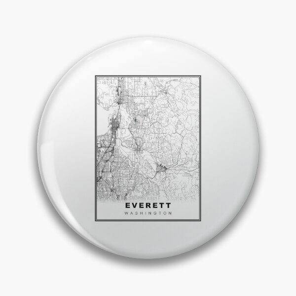 Item preview, Everett Map designed and sold by Tamas Das.