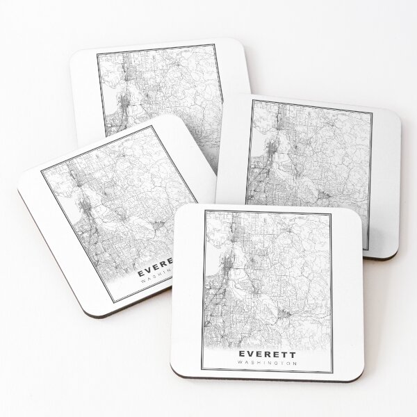 Item preview, Everett Map designed and sold by Tamas Das.
