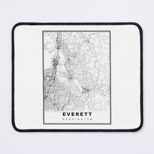 Item preview, Everett Map designed and sold by Tamas Das.