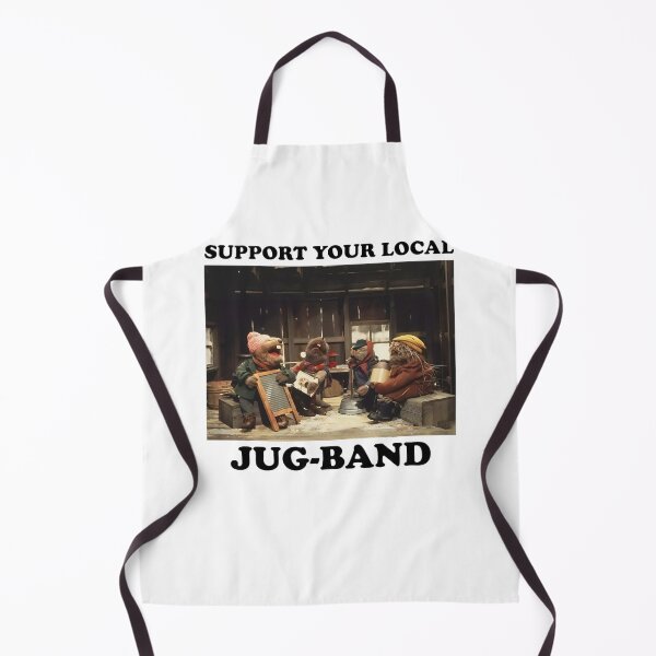 Item preview, Support Your Local Jug Band Christmas designed and sold by PugPuppyLife.