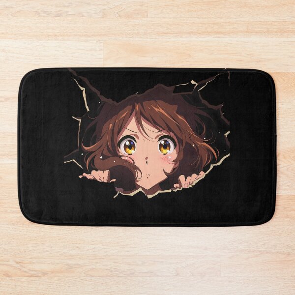 Item preview, Kumiko Oumae Sound Euphonium Hibike Euphonium Peeking Wall Crack Curious Eyes Anime designed and sold by TorbenKuhano.