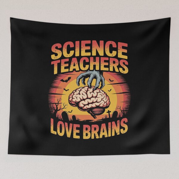 Item preview, Science Teachers Love Brains - Science Teacher Halloween designed and sold by NailMolisa.
