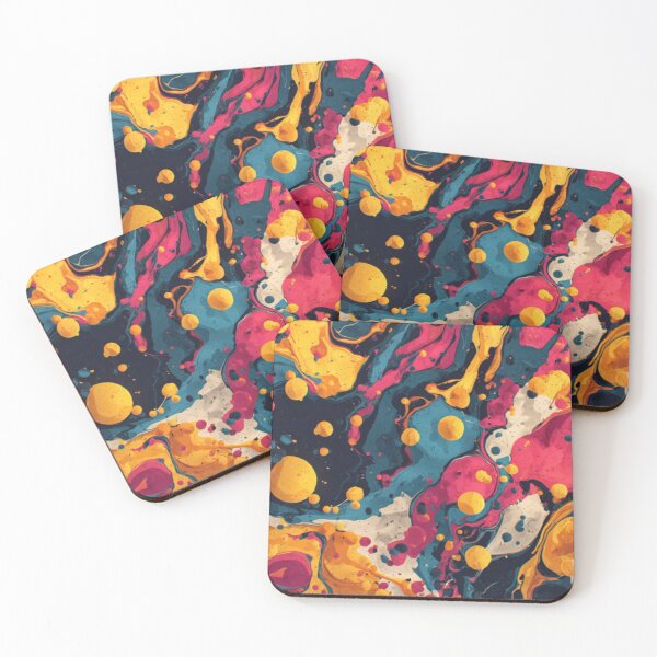 Item preview, Abstract pattern bubble world designed and sold by SmileshareShop.