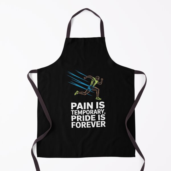 Item preview, Pain Is Temporary Pride Is Forever for runners designed and sold by ValerieRodrigue.