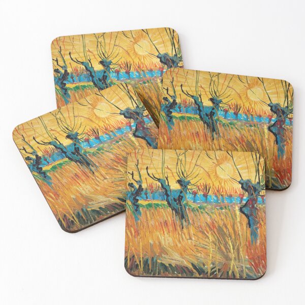 Item preview, Pollarded Willows and Setting Sun designed and sold by SharonTheFirst.