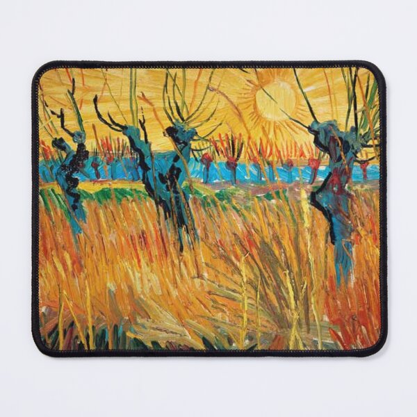 Item preview, Pollarded Willows and Setting Sun designed and sold by SharonTheFirst.