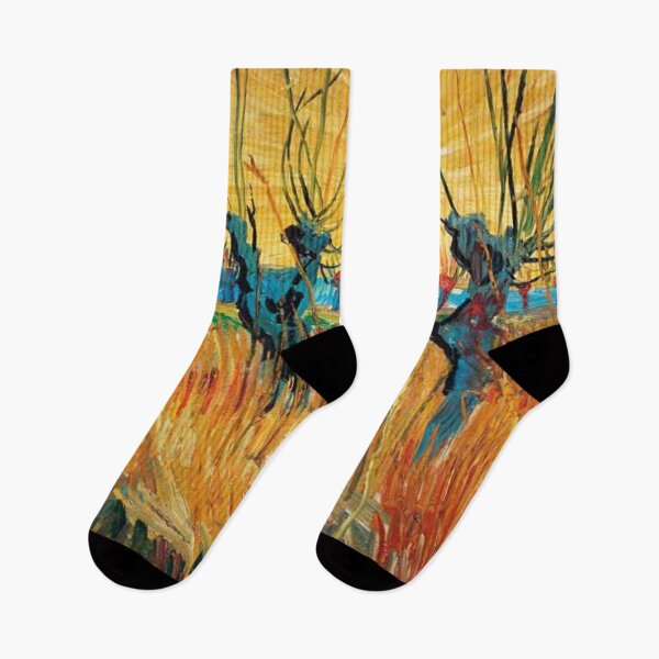 Item preview, Pollarded Willows and Setting Sun designed and sold by SharonTheFirst.