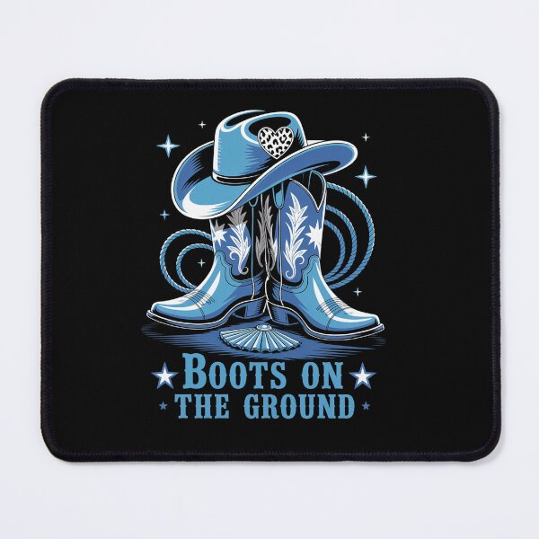 Item preview, Boots On Da Ground Country Western Cowboy designed and sold by TorjeARTStore.