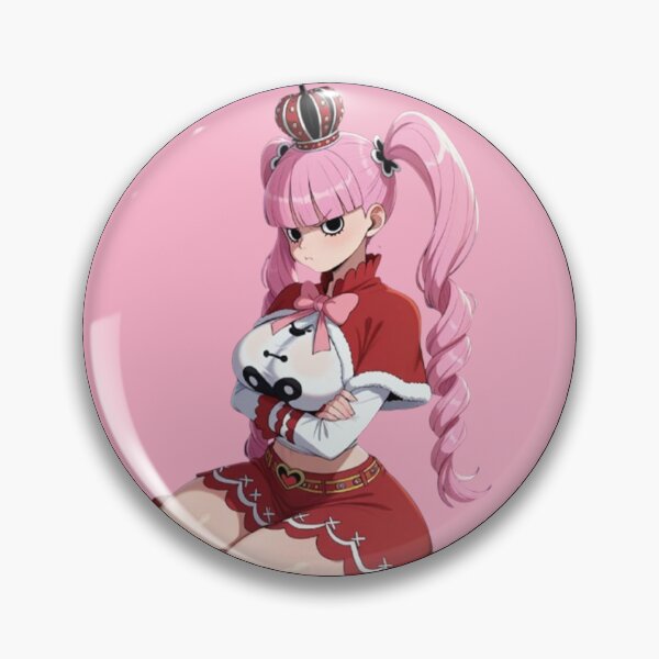 Item preview, One Piece Perona Badge, The Answer Is Ghosts, Gothic Cute Anime Art  designed and sold by UMI BLOOM.