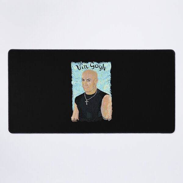 Item preview, Bald Actor Van Gogh Style Portrait designed and sold by AstridHubert.