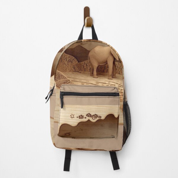 Item preview, Layered Wood Elephant Diorama – Identity Warmth Christmas designed and sold by SavannaStrikes.