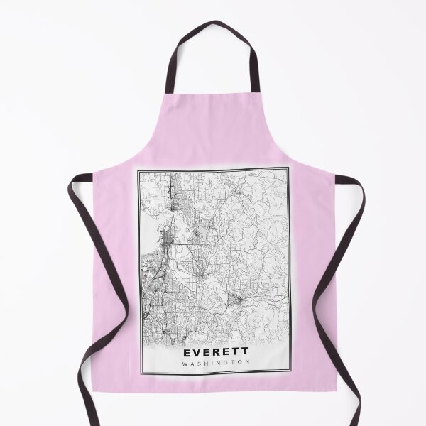 Item preview, Minimalist Everett Map designed and sold by Tamas Das.