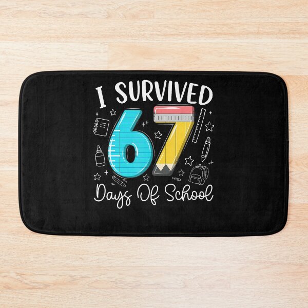 Item preview, I Survived 67 Days Of School Six Seven Meme Teacher Student designed and sold by MadalynKiehn.