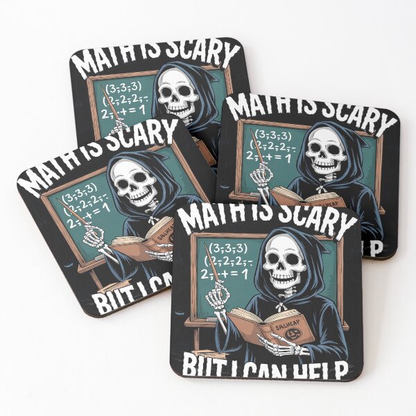 Item preview, Spooky Halloween Math Teacher designed and sold by NailMolisa.