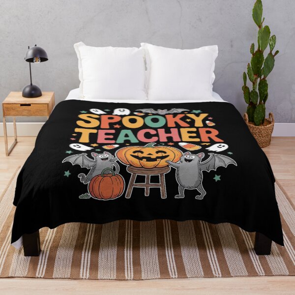 Item preview, Spooky Teacher Groovy Halloween Teacher designed and sold by NailMolisa.