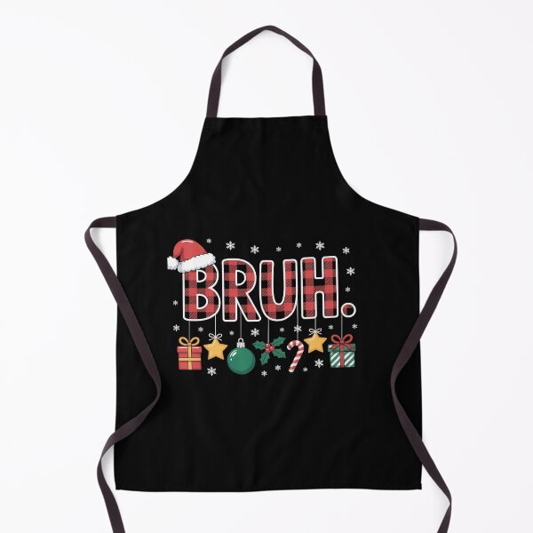 Item preview, Bruh Christmas Red Plaid designed and sold by TorjeARTStore.