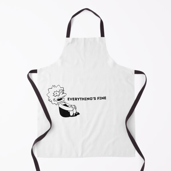 Item preview, Everything's fine Lisa Simpson designed and sold by Crealice.