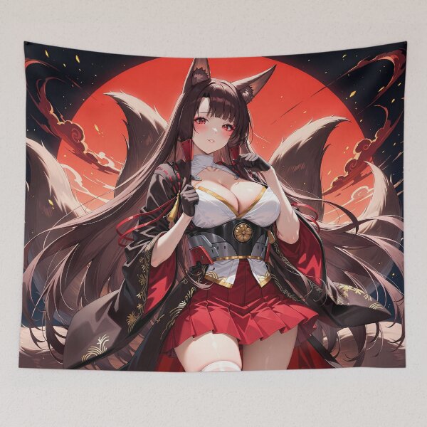 Item preview, Akagi Fox Queen of Flames Azur Lane Anime  designed and sold by TorbenKuhano.