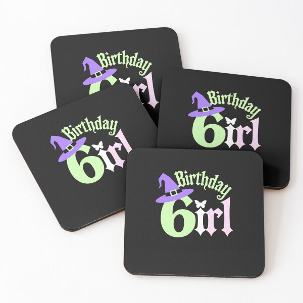 Item preview, 6Th Birthday Witch Pink And Green 6 Year Old Birthday Girl designed and sold by GaryPacheco6.