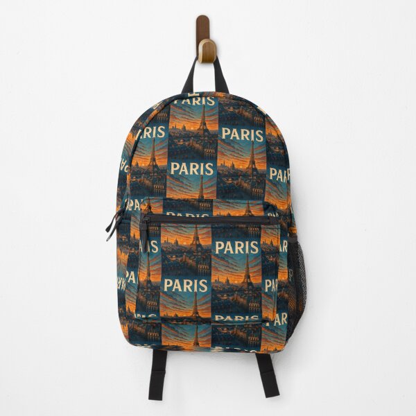Item preview, Paris Skyline at Dusk with Eiffel Tower designed and sold by Aryabek.