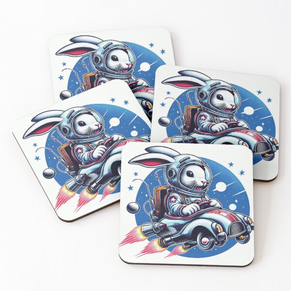 Item preview, Cute astronaut bunny  designed and sold by Dogandesighn.