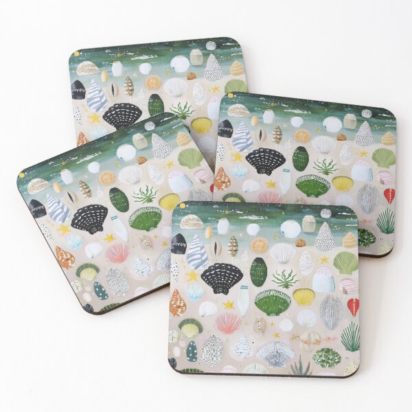 Item preview, SEASHELLS - illustration .1 designed and sold by lautir.