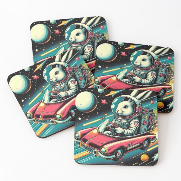 Item preview, Cute astronaut bunny  designed and sold by Dogandesighn.