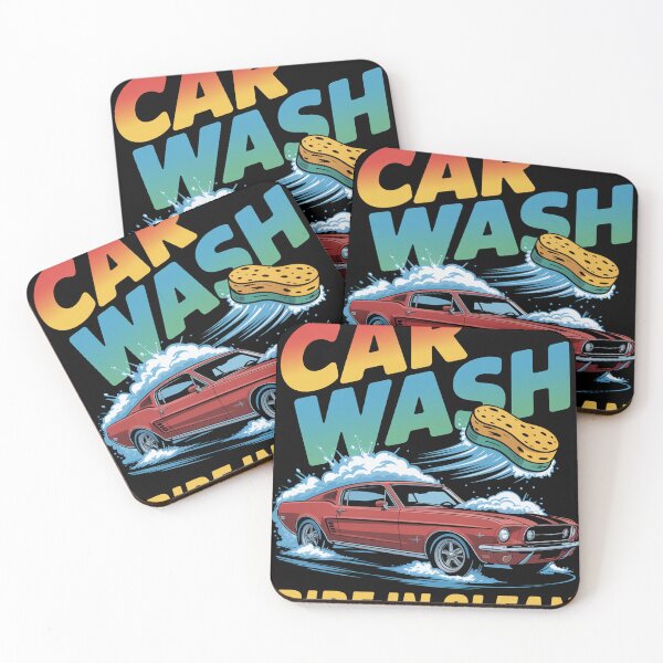 Item preview, Car Wash Ride In Clean designed and sold by TorjeARTStore.