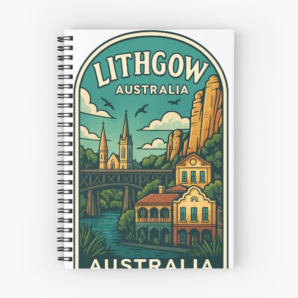 Item preview, Lithgow Valley with Cathedral, Bridge, and Cliffs designed and sold by Aryabek.