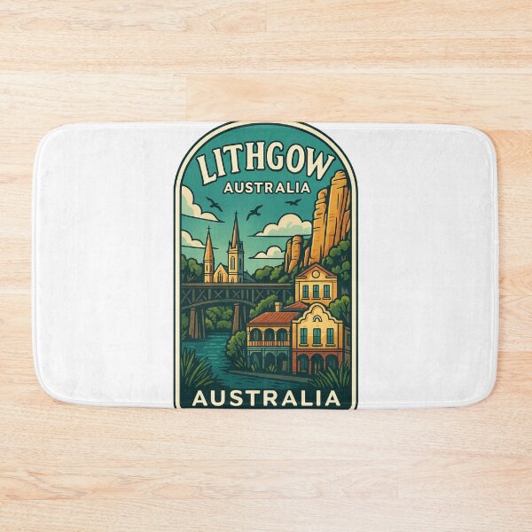 Item preview, Lithgow Valley with Cathedral, Bridge, and Cliffs designed and sold by Aryabek.