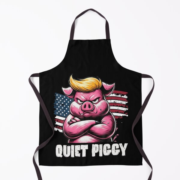 Item preview, Quiet, Quiet Piggy T-Shirt, Funny Pig Illustration Tee designed and sold by HayleePacoch.